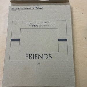 Friends Silver Metal Picture Frame